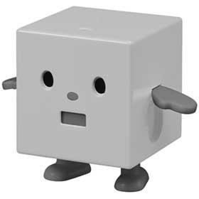 タカラトミーアーツ かくれんぼ クロックちゃん グレー