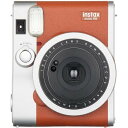 (フィルム20枚セット)富士フイルム インスタントカメラチェキ instax mini 90 ネオクラシックブラウン フィルム20枚付