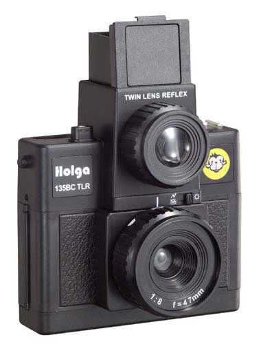 HOLGA135TLR ブラックコーナーエフェクター搭載 クローズアップレンズ付き【お取り寄せ商品】