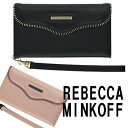本革 送料無料 iPhone7/6s Rebecca Minkoff レベッカ ミンコフ Leather Wristlet Foliorebecca minkoff 手帳型 ストラップ レベッカミンコフ iphone iphone6s 手帳 rebecca minkoff iphone7 手帳型 かわいい おしゃれ iphone7ケース ブランド マグネット