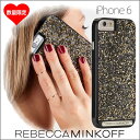 限定 正規品 送料無料 iPhone6s/iPhine6 Rebecca Minkoff(レベッカ・ミンコフ)Brilliance【BlackGloss/GoldCrystals】rebecca minkoff レベッカ ミンコフ iphone6 アイフォン6 ケース レベッカミンコフ あす楽対応