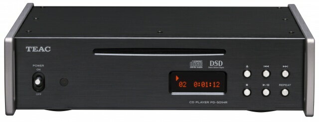 【在庫あり】 ザ・ステレオ屋 おすすめ TEAC ティアック 5.6MHz DSDディスクネイティブ再生対応CDプレーヤー PD-501HR (B)ブラック 新品 送料無料 超特価！