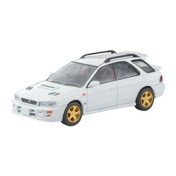 トミーテック 324614 LV-N281a 1/64 トミカリミテッドヴィンテージNEO スバル インプレッサ ピュアスポーツワゴン WRX STi Version V (白) 98年式 ミニカー （ZM108264）