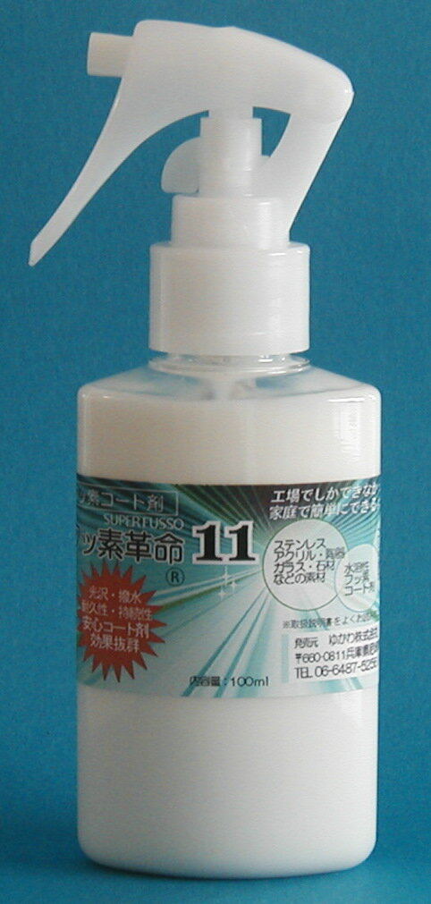 商品パッケージが変わりました！フッ素革命11　 【スプレータイプ】　100ml 10P08522 dimeshop1031　【1008_pointup_w002】 送料無料 　10P21dec10（フッ素革命11/スプレータイプ/100ml/送料無料/楽天/通販）（フッ素革命11/スプレータイプ/100ml/送料無料）