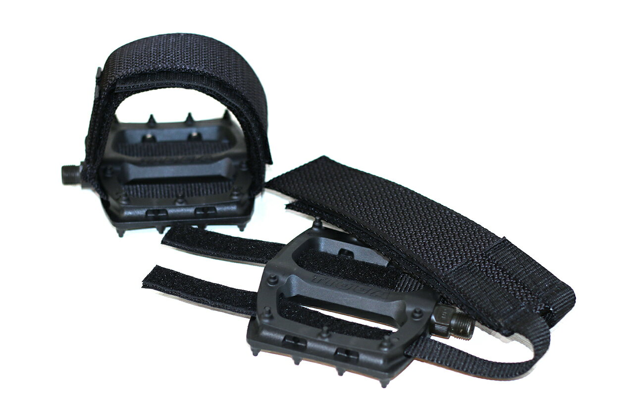 ピストバイク ペダル DINER ダイナー POWER STRAP PEDAL SET B…...:dinertokyo:10000141