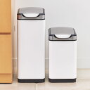 EKO 30Lダストボックス (縦型タッチビン ホワイト) 528811