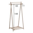 Ridge/リッジ A型天然木ハンガーラック 幅103cm H53508