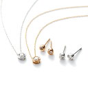 バッグ 靴 アクセサリー ジュエリー ダイヤモンド K10ダイヤネックレスピアスセット GF0945