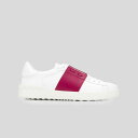 Valentino ヴァレンティノ ストライプ レース アップ スニーカーStriped Lace-Up Sneakers