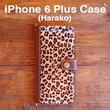 手帳型iPhone6s Plus / 6plus ケース（ハラコ） ヌメ革・グロスレザー フリップケ...:diral:10000125