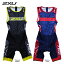 男性用 2XU ツータイムズユー トライアスロン用 トライスーツ PERFORM パフォームリアジップ トライスーツ 日本限定 MX4695d メンズ トライアスロンウエア