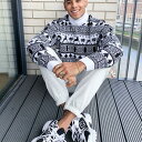 エイソス ASOS asos ASOS DESIGNは、彼と彼女のロールネックジャンパーをフェアリル全体で編みました トップス メンズ 男性 インポートブランド 小さいサイズから大きいサイズまで