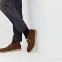 靴 シューズ asos ASOS エイソス メンズ ASOS DESIGN 茶色 スエード 砂漠 チャッカブーツ 大きいサイズ インポート エクストリームスーパースキニーフィット スウェットパンツ ジーンズ ジーパン 20代 30代 40代 ファッション コーディネート
