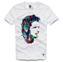E1SYNDICATE(イーワンシジケート)クリスコーネル トライブト限定版 Tシャツ 20代 30代 ファッション コーディネート オシャレ トレンド T-シャツ 日本未入荷 インポート シンジケート 半袖 ホワイト 白 グレー 灰色 タンクトップ ノースリ S M L XL ブラック 黒