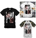 E1SYNDICATE(イーワンシジケート)ミッドフィンガー タトゥーガール アメリカン Tシャツ 20代 30代 ファッション コーディネート オシャレ トレンド T-シャツ 日本未入荷 インポート シンジケート 半袖 ホワイト 白 グレー 灰色 タンクトップ ノースリ 最新トレンド