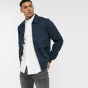 asos ASOS エイソス メンズ ASOS DESIGN ネイビー 嵐 ベント付き ハリントン ジャケット 大きいサイズ インポート エクストリームスーパースキニーフィット スウェットパンツ ジーンズ ジーパン 20代 30代 40代 ファッション コーディネート
