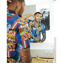 asos ASOS エイソス メンズ ASOS DESIGN 会話 桜 印刷 共同ORD リヴィア 襟 レギュラー フィット シャツ 大きいサイズ インポート エクストリームスーパースキニーフィット スウェットパンツ ジーンズ ジーパン 20代 30代 40代 ファッション コーディネート