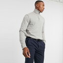 ASOSセレクト Jack & Jones asos ASOS エイソス メンズ Jack & Jones Premium グレー ハーフ ジップ ニット ジャンパー 大きいサイズ インポート エクストリームスーパースキニーフィット スウェットパンツ ジーンズ ジーパン 20代 30代 40代 ファッション コーディネート