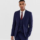 asos エイソス ASOS ネイビー スーパースキニー スーツジャケット スーツ インポート セレブファッション 大きいサイズ 高身長