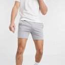 ASOS DESIGN ジャージー スキニー ショーツ 20代 30代 40代 ファッション コーディネート 小さいサイズから大きいサイズまでオシャレ トレンド インポート トレンド