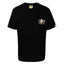 エーエイプ バイ ア ベイシング エイプ A BATHING APE エイプ ロゴ Tシャツ トップス メンズ 男性 インポートブランド 小さいサイズから大きいサイズまで