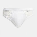 エイソス ASOS asos 白いメッシュのASOSDESIGNブリーフ 下着 メンズ 男性 インポートブランド 小さいサイズから大きいサイズまで