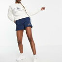 エイソス ASOS asos ASOS DESIGNトールトラックスーツスウェット/ロールウエストスウェットショートパンツ、ネイビー/クリームのリビエラグラフィック ボトム パンツ レディース 女性 インポートブランド 小さいサイズから大きいサイズまで