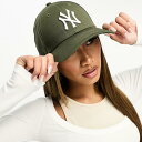 ショッピングニューエラ ニューエラ New Era NEW ERA New Era 9Forty NY キャップ、カーキ 帽子 レディース 女性 インポートブランド