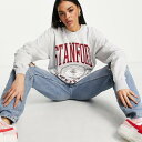 ミスガイデッド Missguided 見当違いのスタンフォード特大のスウェットシャツ(グレー) トップス レディース 女性 インポートブランド 小さいサイズから大きいサイズまで