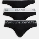 カルバンクライン Calvin Klein Calvin Klein 3 パック ブリーフ ブラック メンズ 男性 インポートブランド