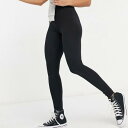 ニュールック New Look ブラックのニュールックハイウエストレギンス パンツ ボトム レディース 女性 インポートブランド 小さいサイズから大きいサイズまで
