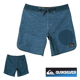 QUIKSILVER <strong>クイックシルバー</strong> ボードショーツ <strong>サーフパンツ</strong> サーフショーツ サーフィン メンズ 撥水 ストレッチ 18インチ AQYBS03660 OG SCALLOP BLANK CANVAS 18 HID