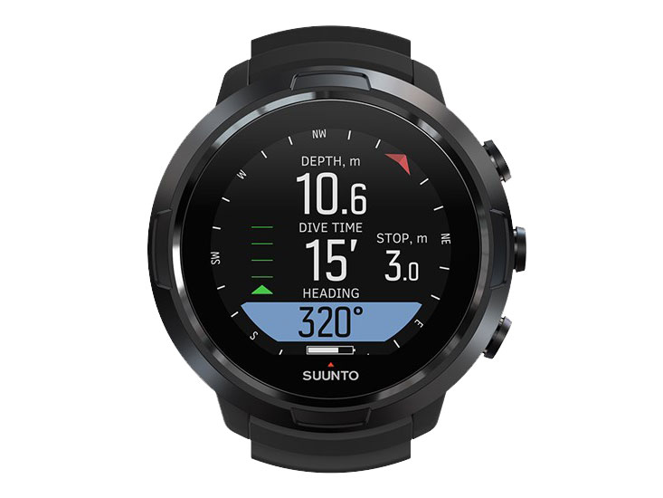 【あす楽】SUUNTO D5 AllBlack（スント D5 オールブラック）ダイブコンピューター [送料無料]の画像
