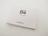 USED SUUNTO スント D4 ダイブコンピュータ用取扱説明書 ランクAA [35919]の画像