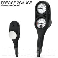 AQUA LUNG(アクアラング)　PRECISE 2 GAUGE プレシス2ゲージ(残圧計+水深計)の画像