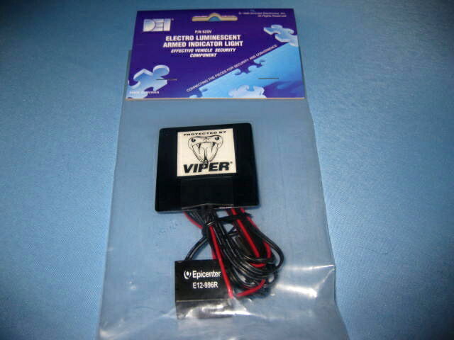 VIPER　EL発光　セキュリティーインジケータキーレス連動セキュリティ装置オプション