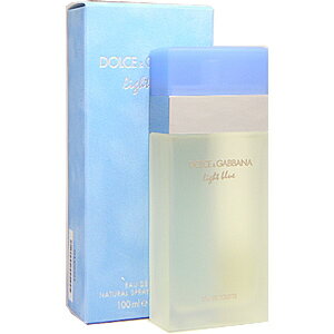 【DOLCE＆GABBANA (ドルチェ＆ガッバーナ)】 LIGHT BLUE EAU DE TOILETTE SPRAY ライトブルー EDT SP 100ml 香水　【あす楽対応】当店全品送料無料 !!!