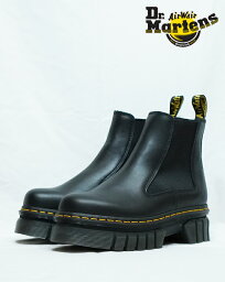 【日本正規品】<strong>ドクターマーチン</strong> <strong>サイドゴア</strong> 厚底 AUDRICK CHELSEA BOOT 27148001 BLACK Dr.Martens オードリック チェルシーブーツ メンズ レディース レザー