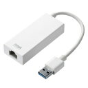 【お取り寄せ】 サンワサプライ Gigabit対応USB-LANアダプタ(USB3.0 ホワイト) |LAN-ADUR3GHW