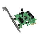 【インターフェイス 増設 カード eSATA増設 SATAIII増設 PCI-E規格 ロープロ対応】 AREA(エアリア) eSATA + SATA3 増設 TWIN TURBO HYBRID TYPE.B (TTH Type.B) (SD-PESA3ES2L)【RCP】
