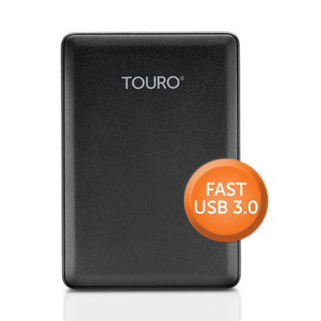 【外付けハードディスク】【USB3.0 1TB】 HGST Touro Mobile ポー…...:do-mu:10008855