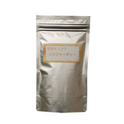 【送料無料】ジンジャーティー（しょうが紅茶）45g×2袋セット【容量:約15杯分!!×2】4袋までメール便※代金引換利用は5袋以上〜◎