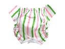【DOGGIE DESIGN ドギーデザイン】Green & Pink Striped Panties（犬用パンツ/ストライプ）　【W3】】「半額」「50％OFF」「楽天スーパーセール」