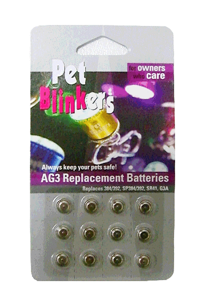 【激安！半額以下！】ペットブリンカーズPet Blinkers用電池パック(12個入り)/犬用/ペット用品【セール　％OFF】