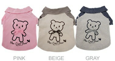 ミスベアシャツ★S〜XL★Miss Bear Shirt【PUPPYANGEL☆パピーエンジェル】犬用/ペット用品/小型犬/洋服/pa-ts199【20519】【10P17Aug12】