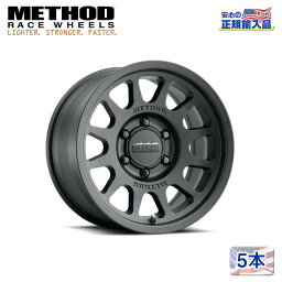 【Method Race Wheels(メソッドレース)正規代理店】17インチアルミ<strong>ホイール</strong> 5本セットMR703 17×8.5J 6H120 +20 CB67汎用