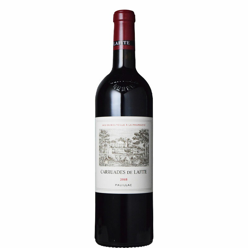 レ カリュアド ド ラフィット ロートシルト 2018年 750ml フランス ボルドー ポイヤック 赤ワイン フルボディ 限定特価 送料無料五大シャトー ラフィットのセカンドラベル重厚でエレガントな味わいの2018年ヴィンテージ数量限定大処分特価 在庫限り売り切れ御免