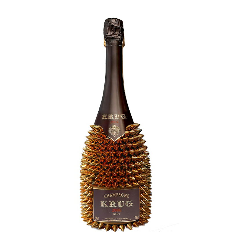 クリュッグ ヴィンテージ デコレーションボトル 750ml ［フランス シャンパン KRUG 最高峰 ギフト 贈り物 限定仕様 トゲトゲ トゲモエ］［送料無料］