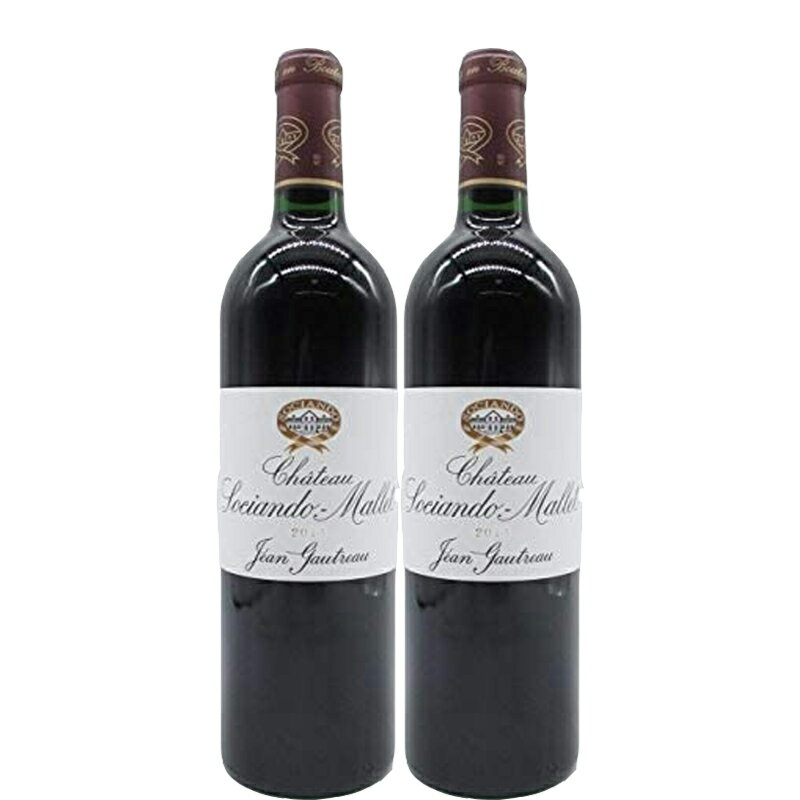 シャトー ソシアンド マレ 2020年 750ml×12本セット［フランス ボルドー オー・メドック 赤ワイン 熟成 ミディアムボディ ワインセット］［送料無料］