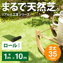 人工芝 ロール 1m×10m リアル 送料無料 リ